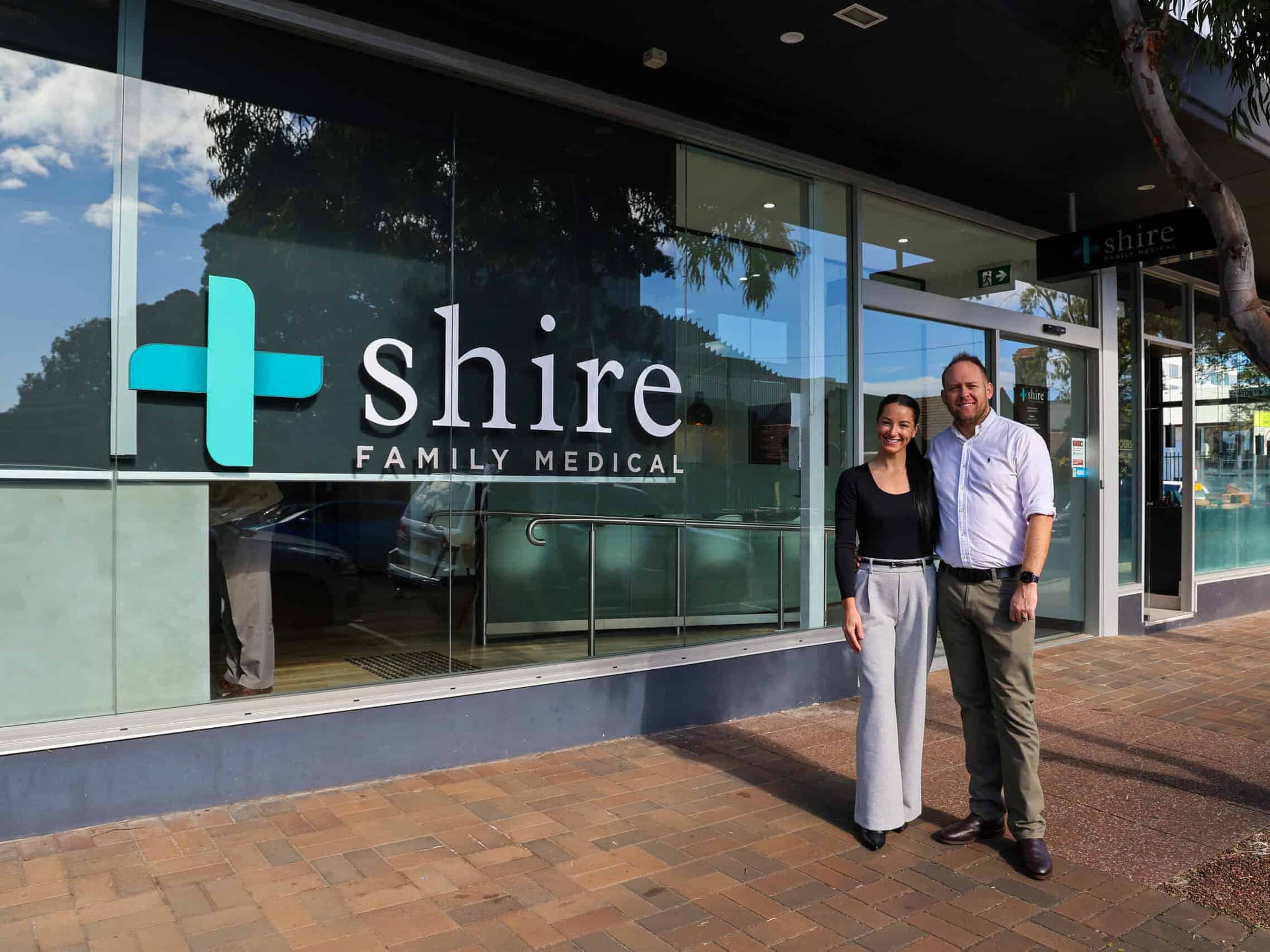 Meet Dr Louis Traynor and Rebel Traynor, the owners of Shire Family Medical — a trusted GP practice in Sutherland providing family-focused healthcare for the local community.