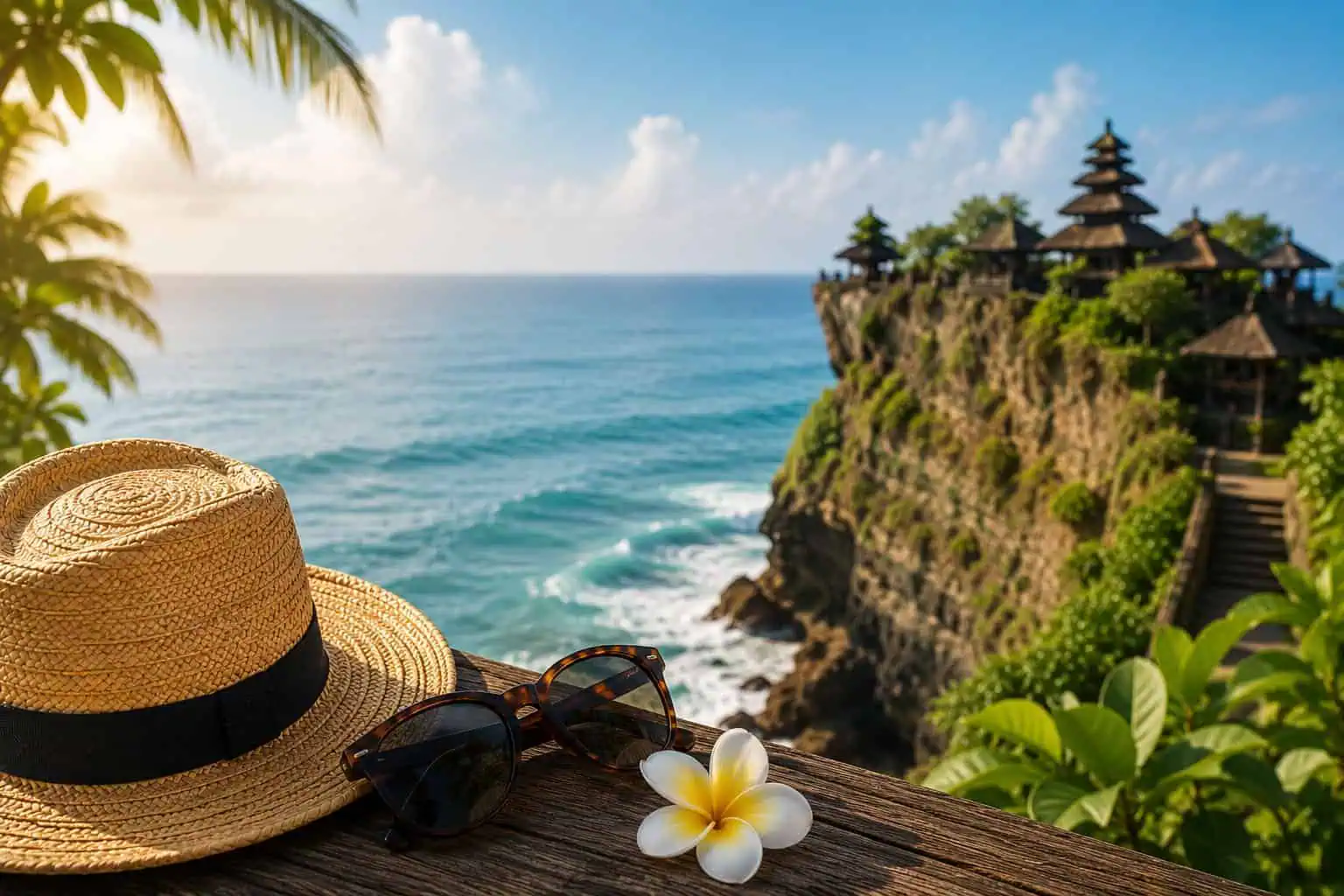 Scenic Bali backdrop