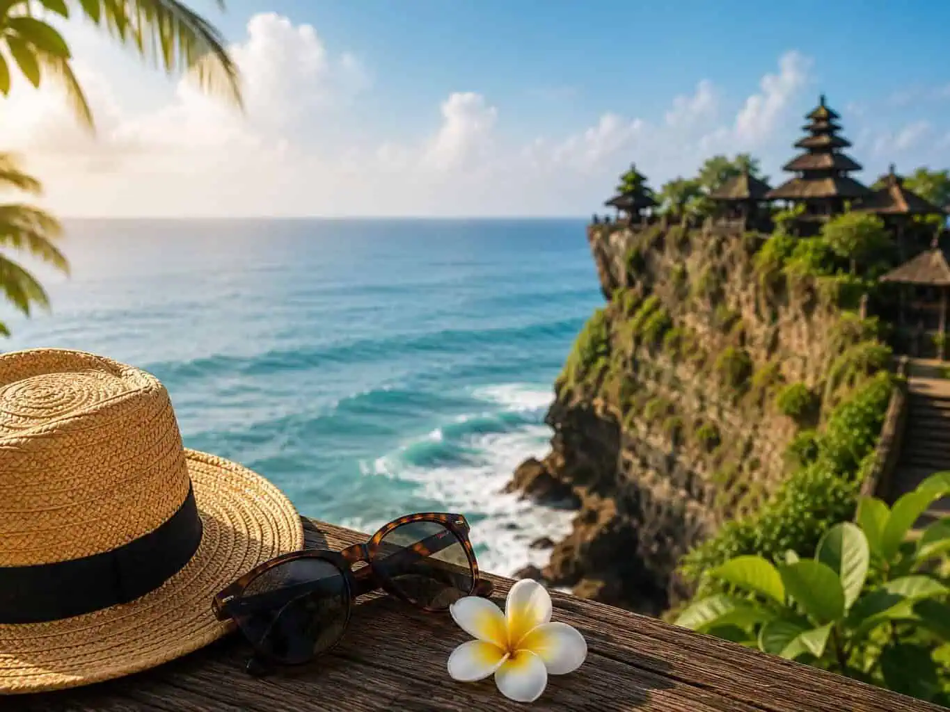 Scenic Bali backdrop